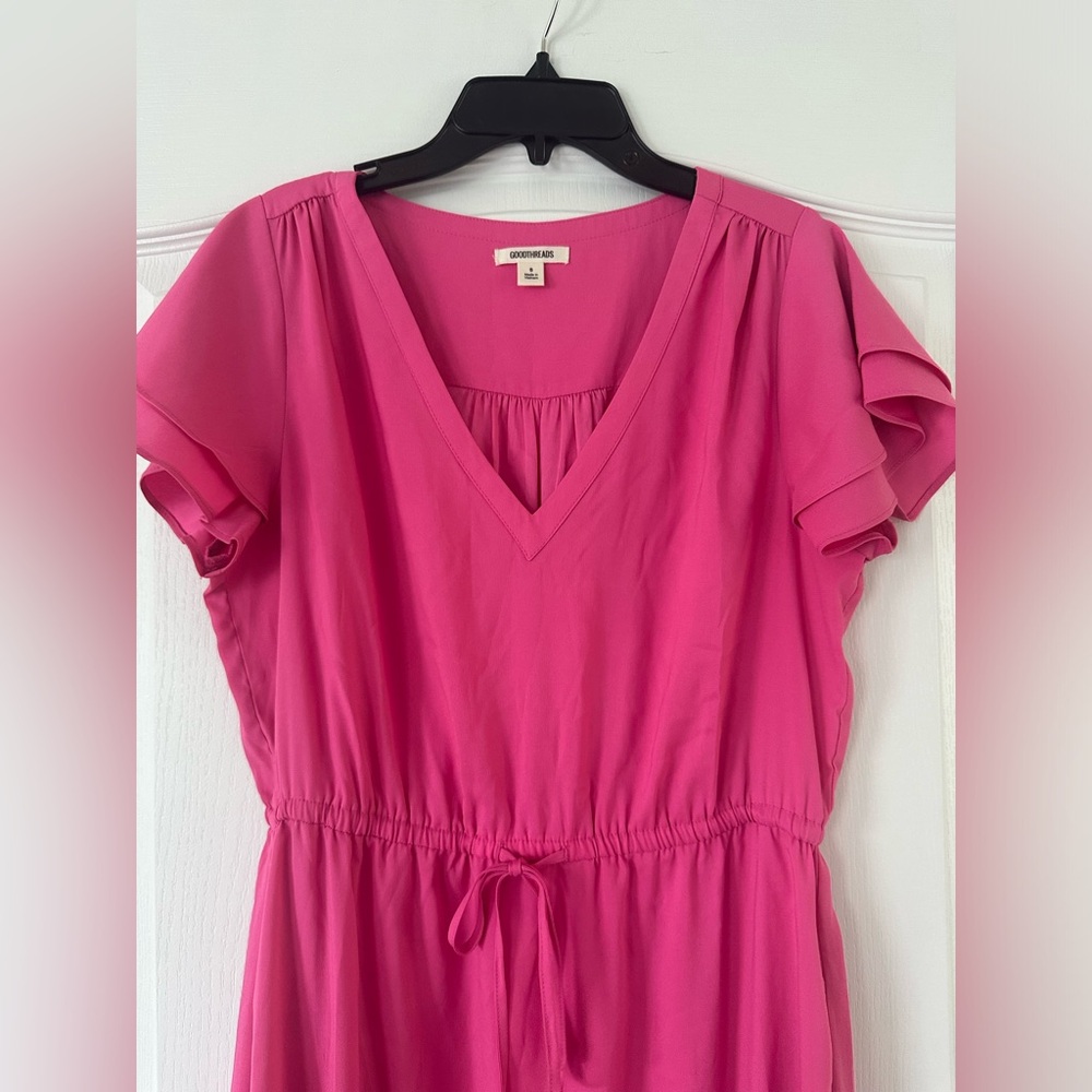 Goodthreads - Ruffle Sleeve Maxi Dress - Size Small - Picture 9 of 13